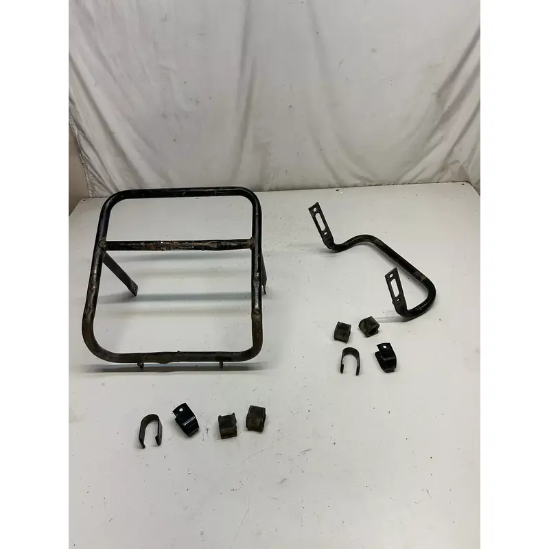 1985 85 Honda Fourtrax TRX250 trx 250 2x4 Rack Bumper Grab Bar Rubber Mount READ