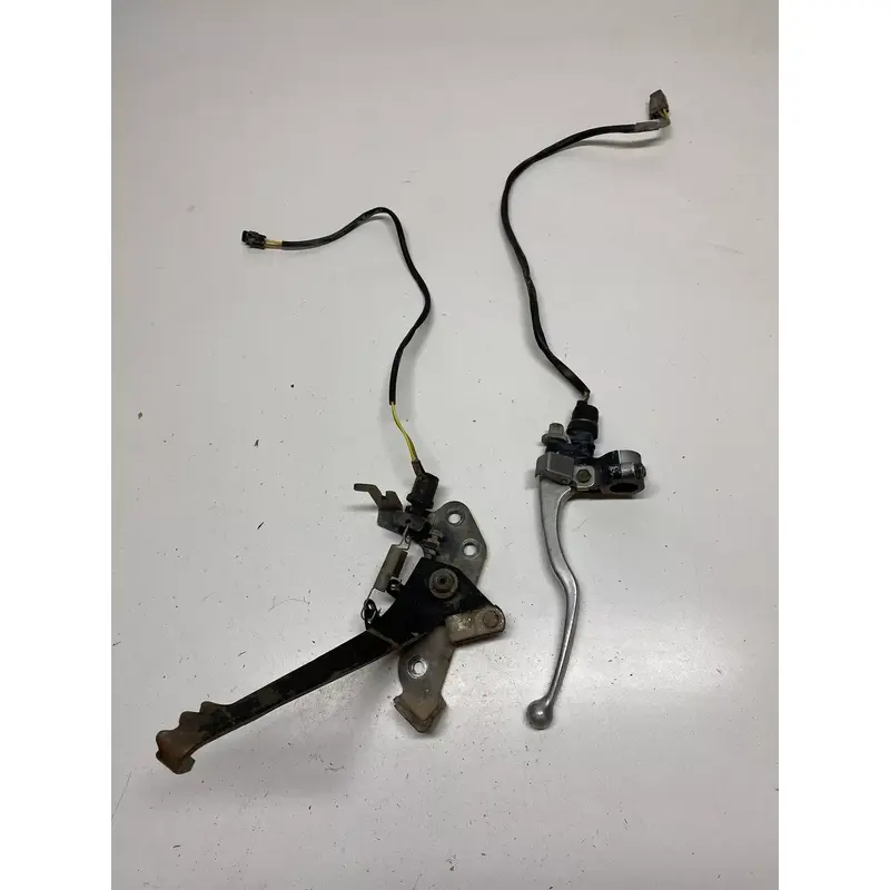 2005 05 Yamaha Bruin 350 YFM350 4x4 Front Back Brake Lever Foot Pedal Free Ship