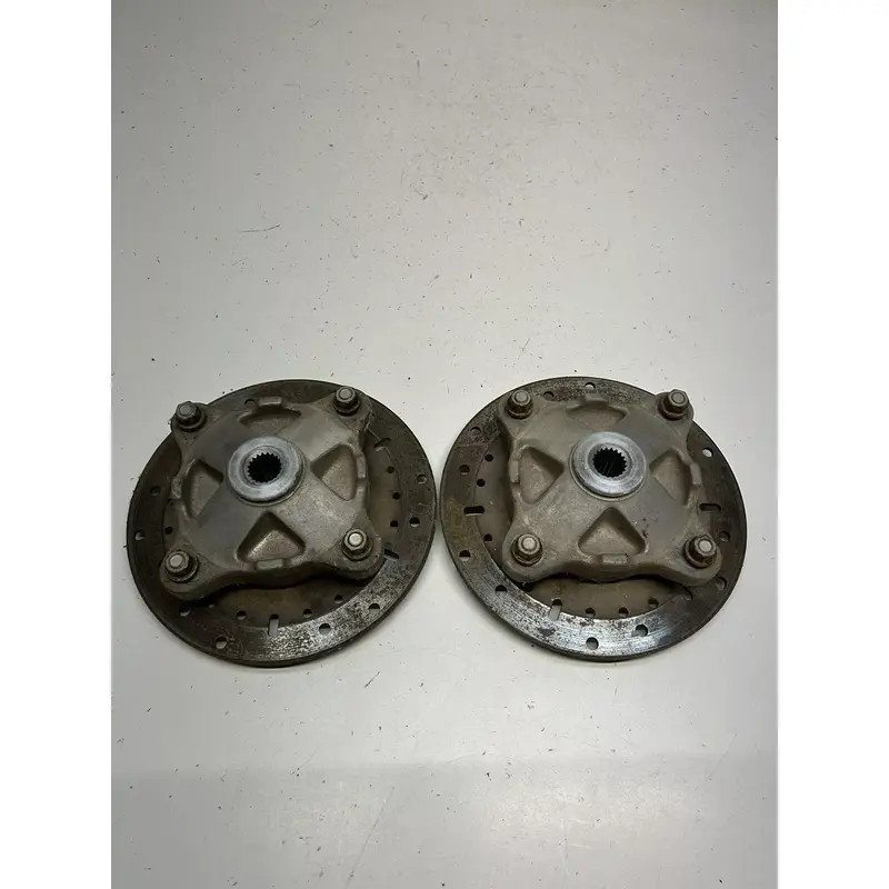 2006 POLARIS SPORTSMAN 500 HO EFI 4x4 OEM Front Hub Hubs Disc Brake Rotor L R