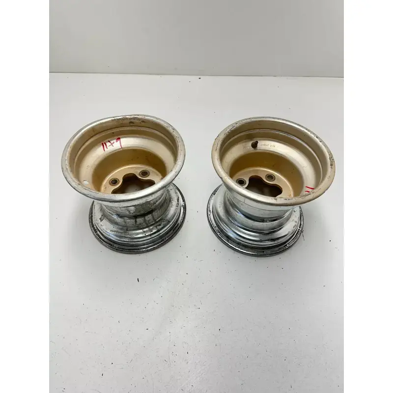 05 2005 Honda TRX450R Trx 450 r OEM Rear Back Wheel Rim Pair L R 9X8 Free