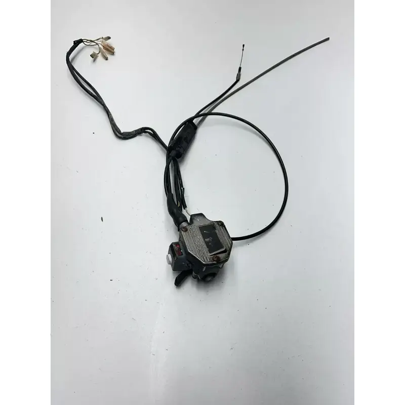1994 94 Polaris Trail Boss 400 4x4 OEM GOOD! Thumb Throttle Cable Mount Perch