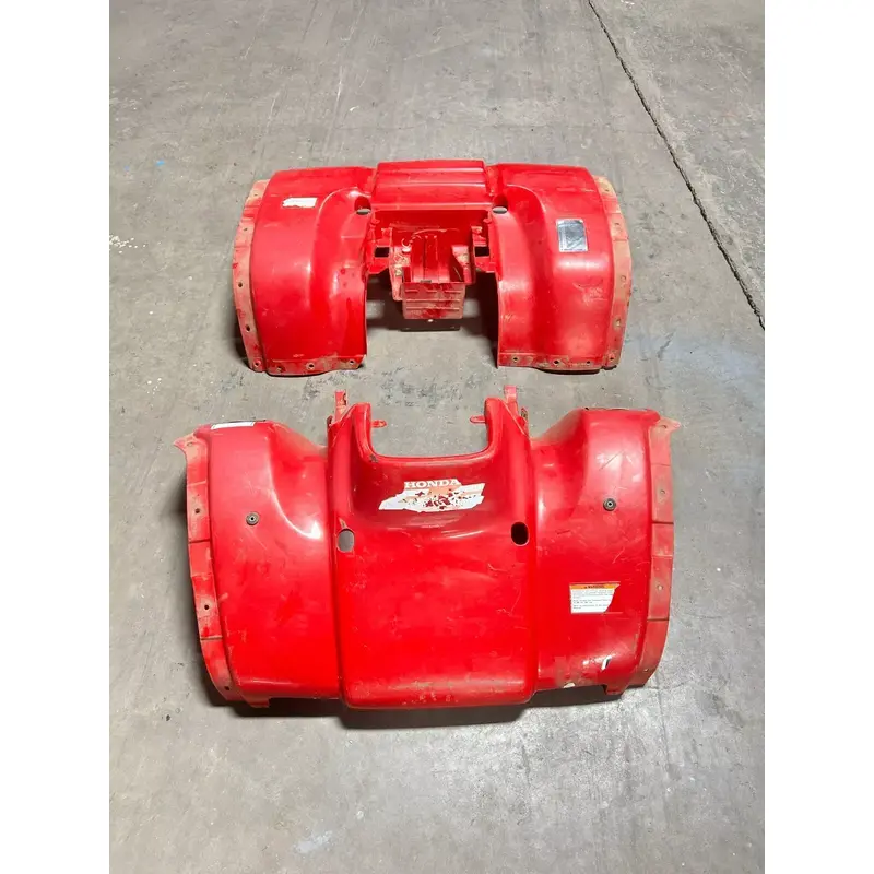 95 Honda Foreman 400 Trx400fw 4x4 OEM LOT Front Rear Fender Plastics Body Red
