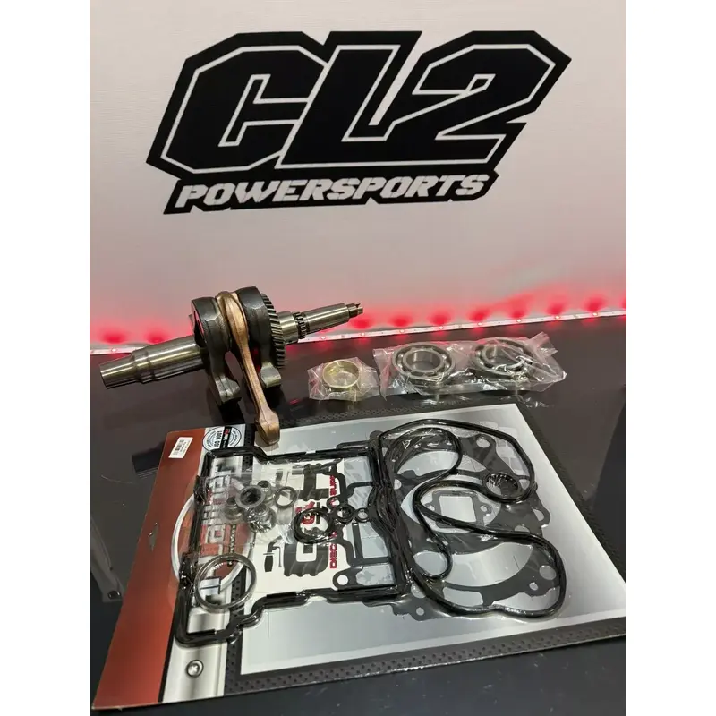 2018-2022 Polaris RZR 570 Bottom End Rebuild Kit - Crankshaft Bearings Gaskets