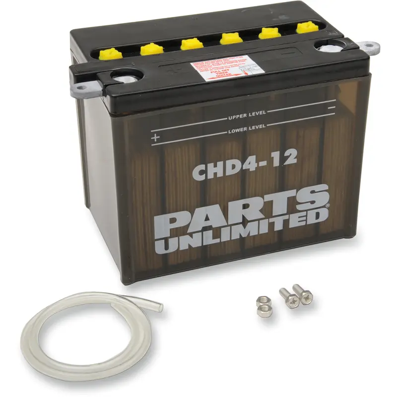 Parts unlimited Battery - YHD12 - Black Case Harley Davidson/Ultranautics