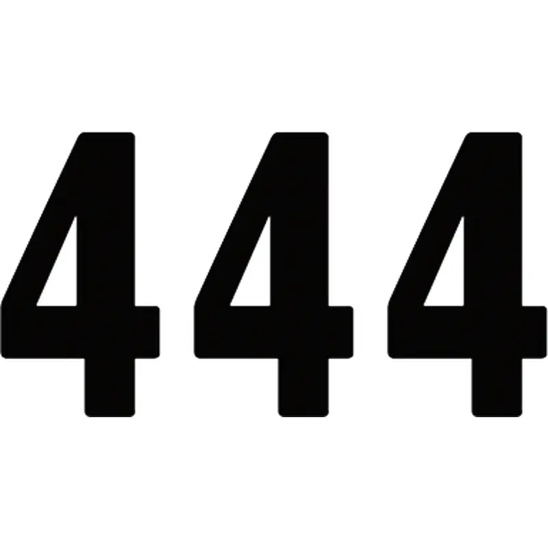 Factory effex Pro Number 4 - Black - 7"