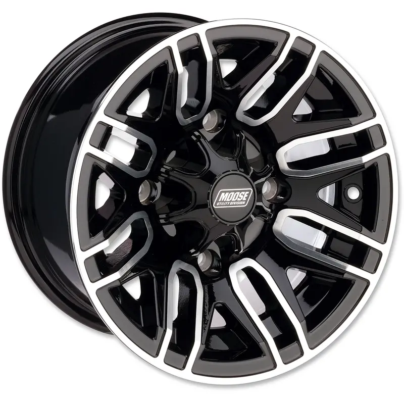 Moose offroad Wheel - 112X - Front - Black - 12x7 - 4/156 - 4 3 Kawasaki/Polaris