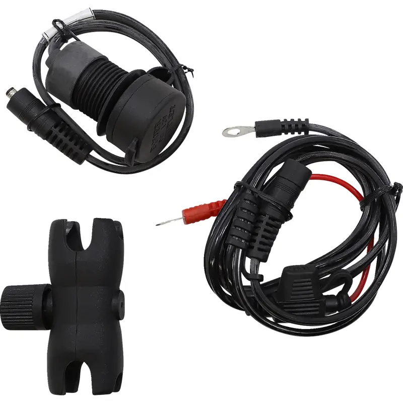 Dual USB Port Charger with 1" Ball Mount