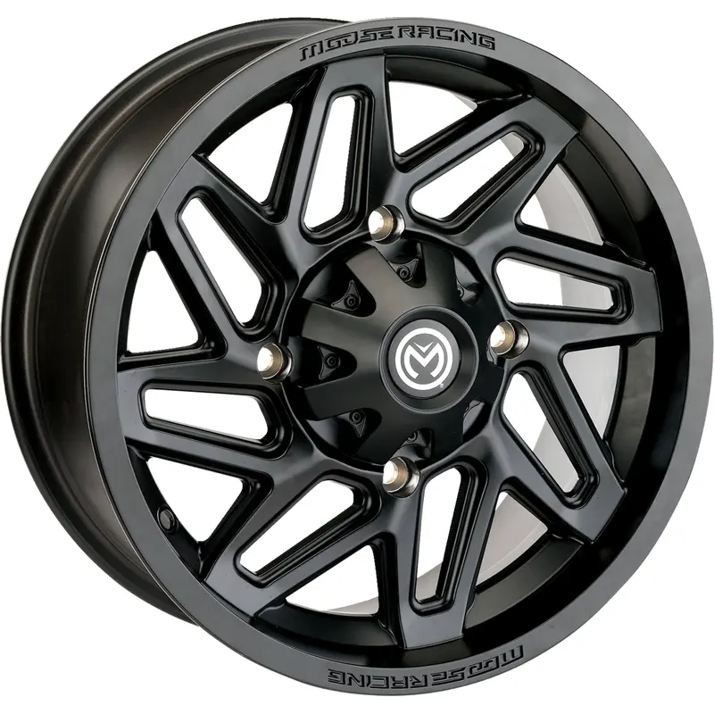 Moose offroad Wheel - 361X - Front/Rear - Black - 14x7 - 4/136 - 5 2 Can-Am/Honda/Kawasaki
