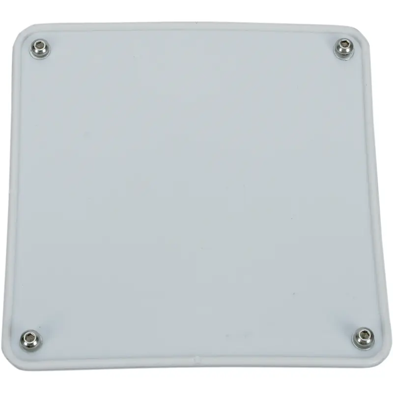 Motorsport products Bumper Number Plate - White
