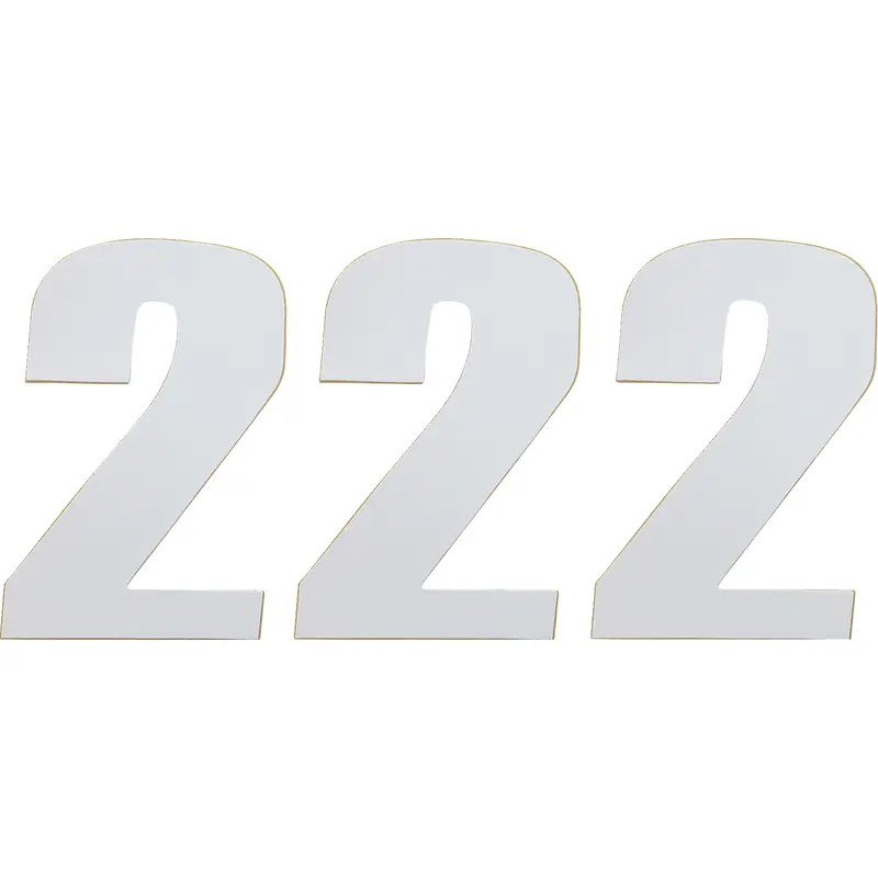 Vinyl Race Numbers