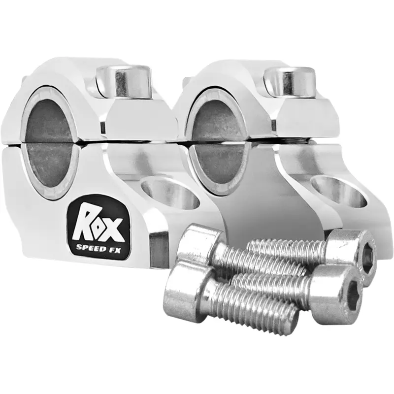 Rox 1-1/4" Block Offset Risers For 7/8" or 1-1/8" Handlebars