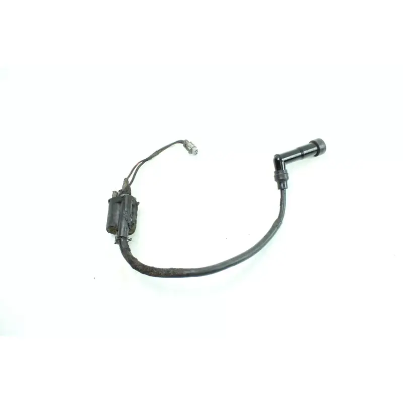 02 Yamaha Grizzly 660 Yfm660f 4x4 Ignition Coil & Spark Plug Cap B4258