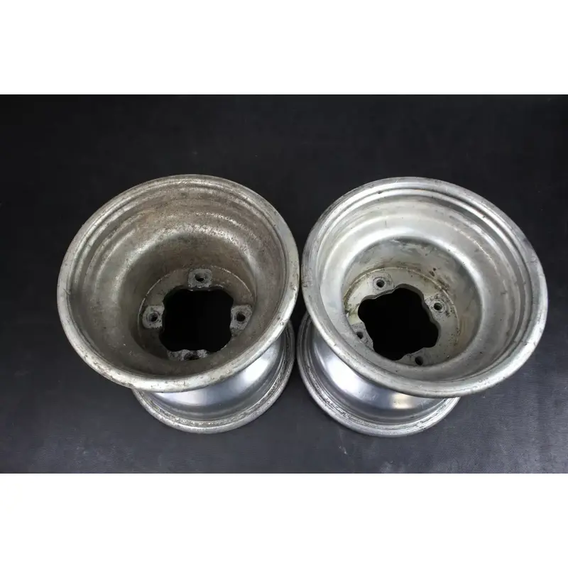 1996 Yamaha Warrior 350 OEM 9x8.5 Rear Wheel Set  B4382