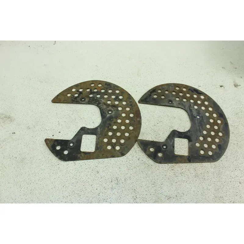 2002 Suzuki Ozark 250 OEM Front Rotor Guard Set  B4474