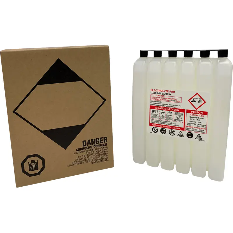 FIRE POWER SEALED BATTERY ELECTROLYTE PACK 1560CC