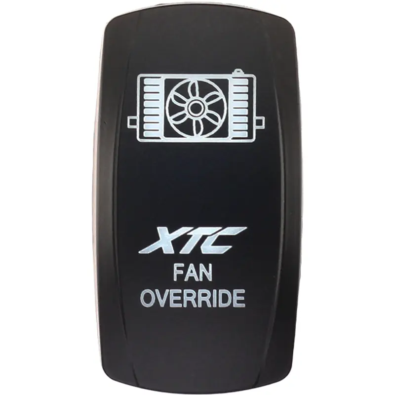XTC Power Products Dash Switch Rocker Face - Fan Override