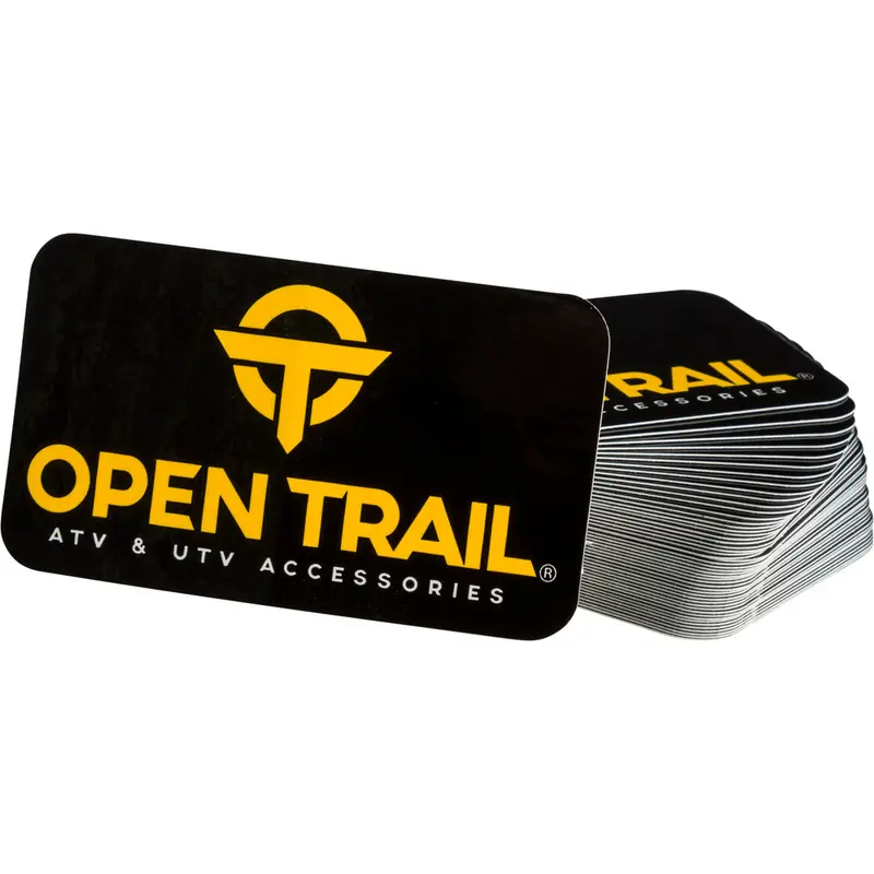 OPEN TRAIL STICKER 3" (50 PK)