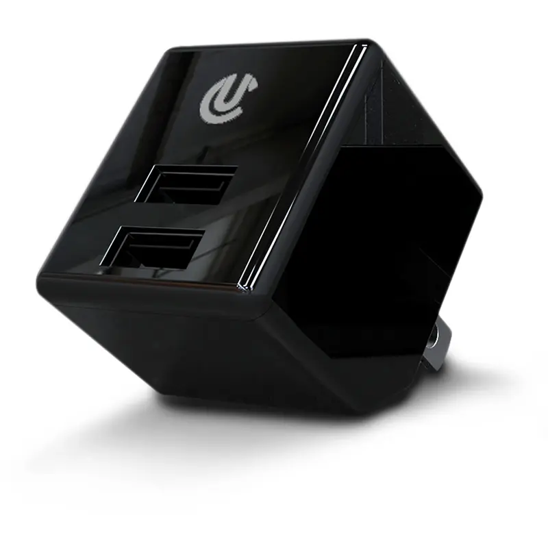 UCLEAR DUAL PORT AC/USB CHARGE ADAPTER
