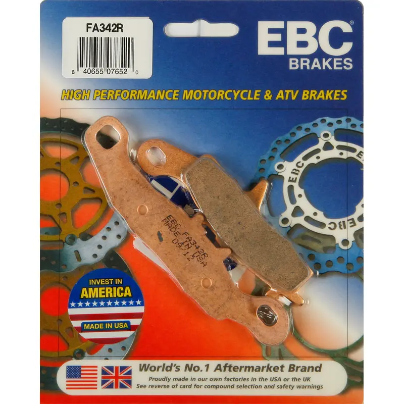 Long-Life Sintered "R" Brake Pads