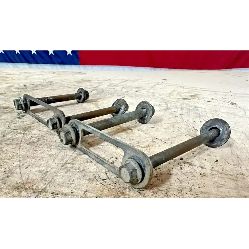 1987 Quadzilla Suzuki LT500R Swingarm Axle Chain Adjusting Plate Adjustment