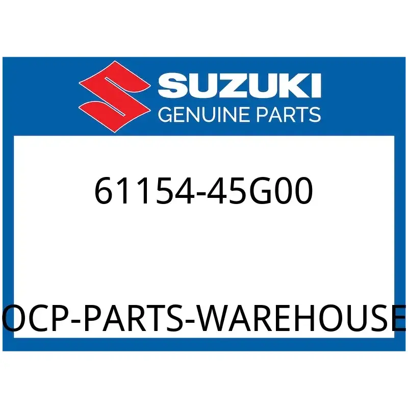 Suzuki OEM Part 61154-45G00 BRACKET, CHAIN GUIDE
