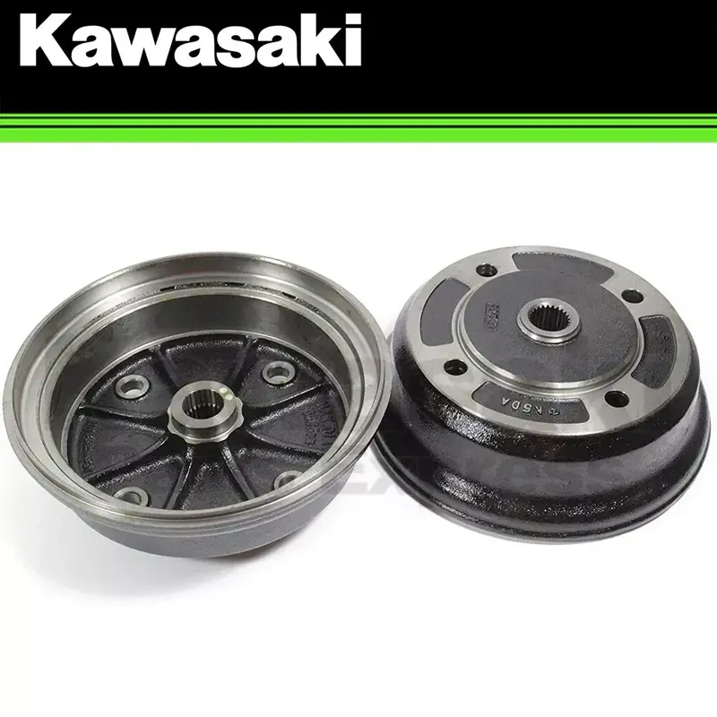 NEW 2001 - 2023 GENUINE KAWASAKI MULE 3000 3010 4000 4010 REAR BRAKE DRUM PAIR