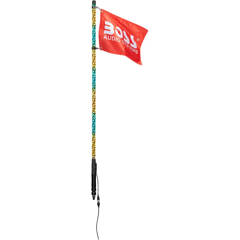 BOSS AUDIO 4' LED WHIP W/ BLUETOOTH