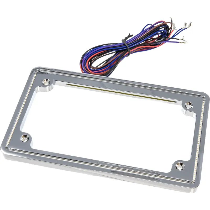 LETRIC LIGHTING CO PERFECT PLATE LIGHT CHROME UNIVERSAL FIT
