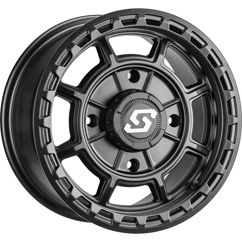 SEDONA RIFT WHEEL 15X7 4/156 5 2 ( 10MM) BLACK