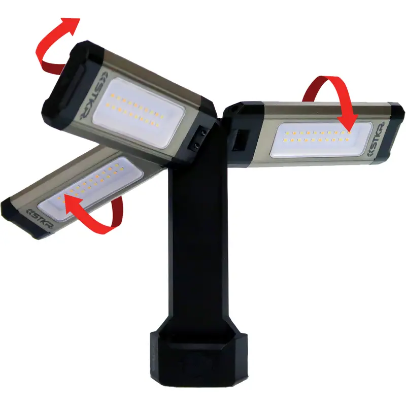 STKR TRI-MOBILE WORK LIGHT 2000 LUMEN