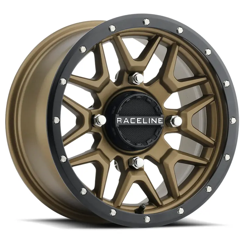 RACELINE KRANK WHEEL 15X7 4/137 5 2 ( 10MM) BLK/BRONZE