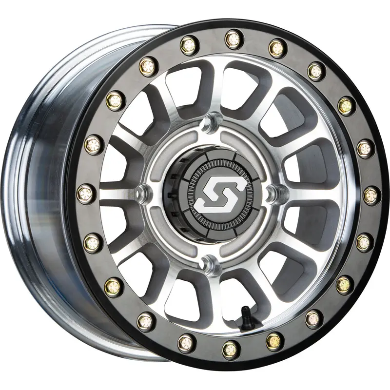SEDONA SANO BDLK WHEEL 14X7 4/110 5 2 ( 10MM) BLK/AS CAST