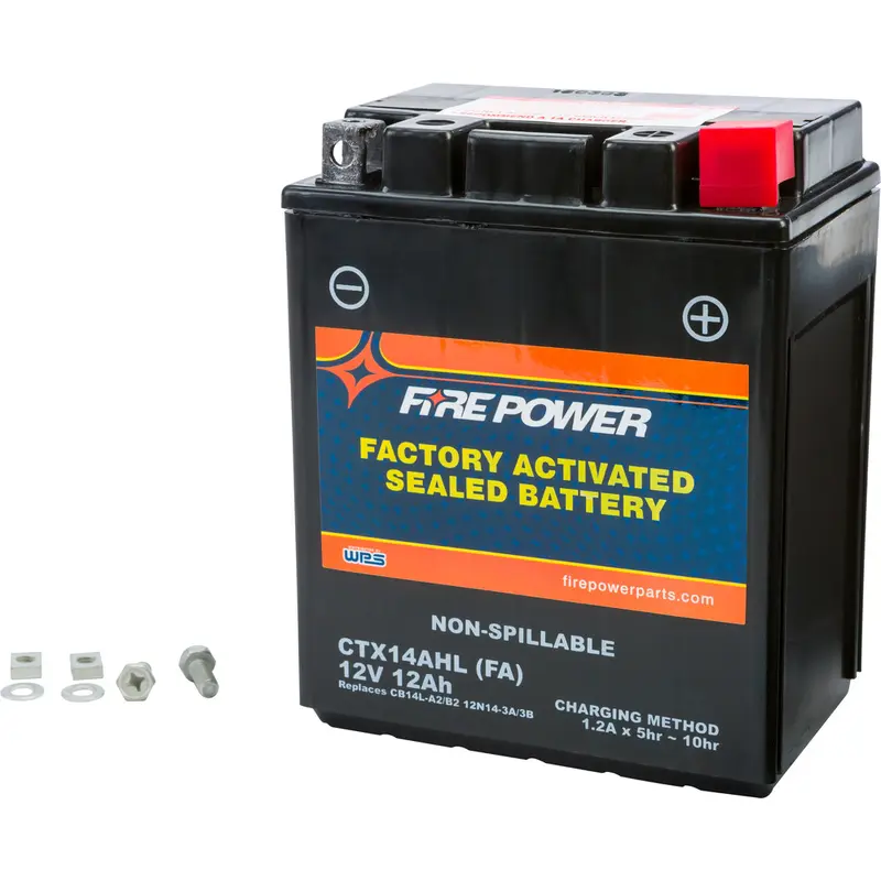 FIRE POWER BATTERY CTX14AHL/CB14L-A2 SEALED FACTORY ACTIVATED