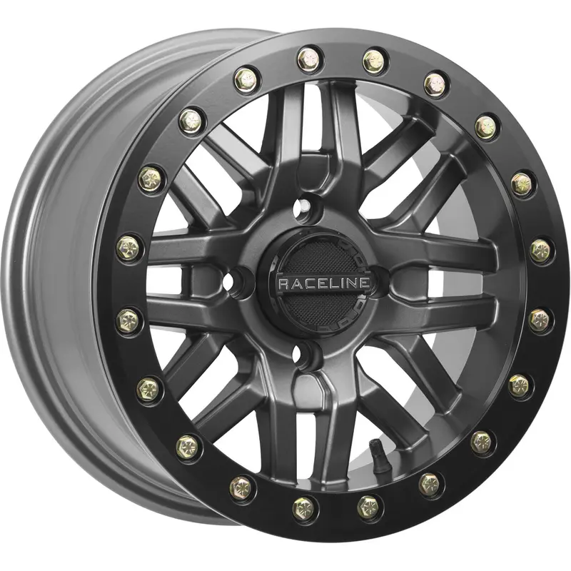 RACELINE RYNO BDLK WHEEL 14X7 4/156 5 2 ( 10MM) GUNMETAL