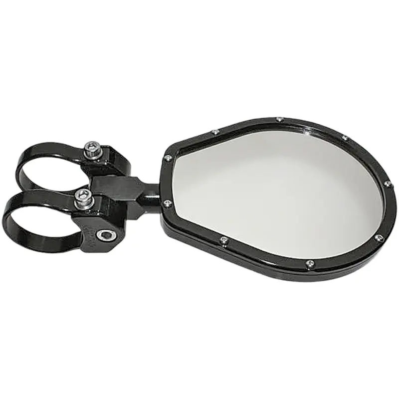 Axia Alloys 6" Round Folding Side Mirror - Clamps Needed (6")