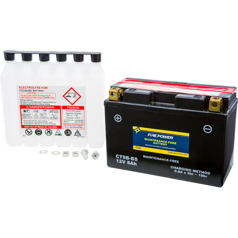 FIRE POWER BATTERY CT9B-BS MAINTENANCE FREE