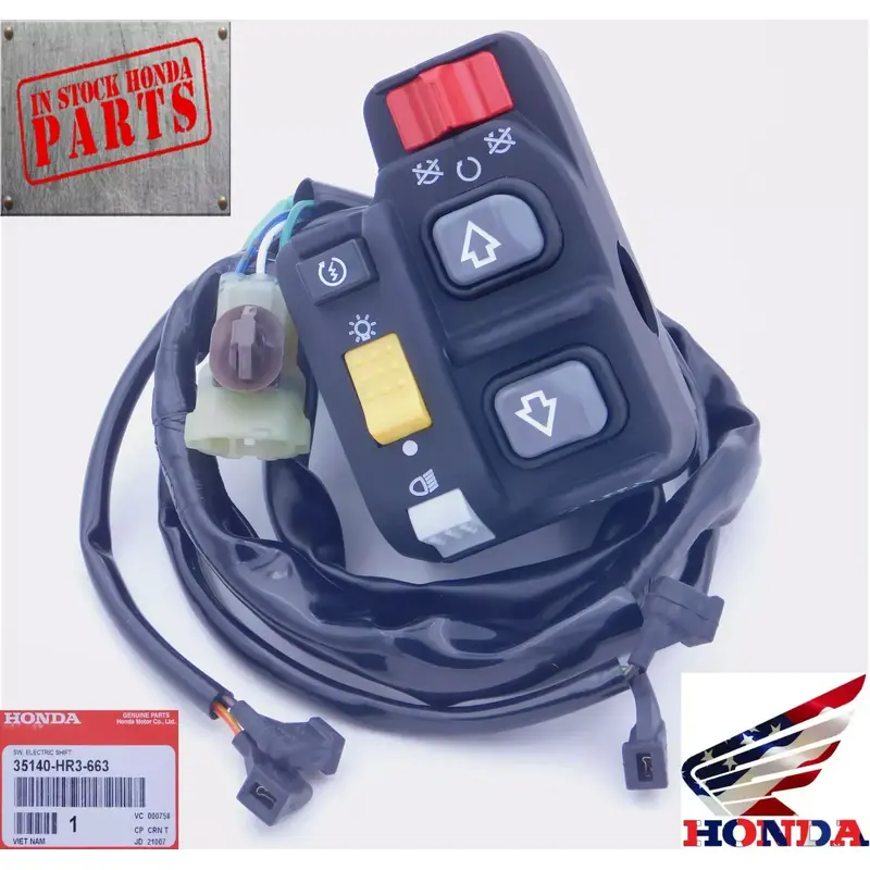 HONDA LEFT HANDLE ELECTRIC SHIFT SWITCH 2015-2019 TRX420 RANCER NEW GENUINE