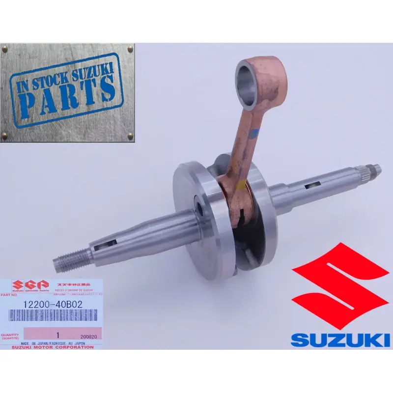 SUZUKI CRANKSHAFT CRANK SHAFT  1987 - 2006 SUZUKI LT80 LT 80 QUADSPORT OEM NEW