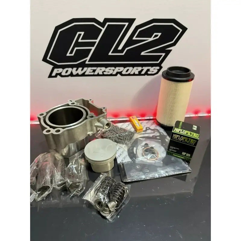 17-20 Polaris Sportsman 450 Top End Rebuild Kit - Cylinder Piston Valves Gaskets