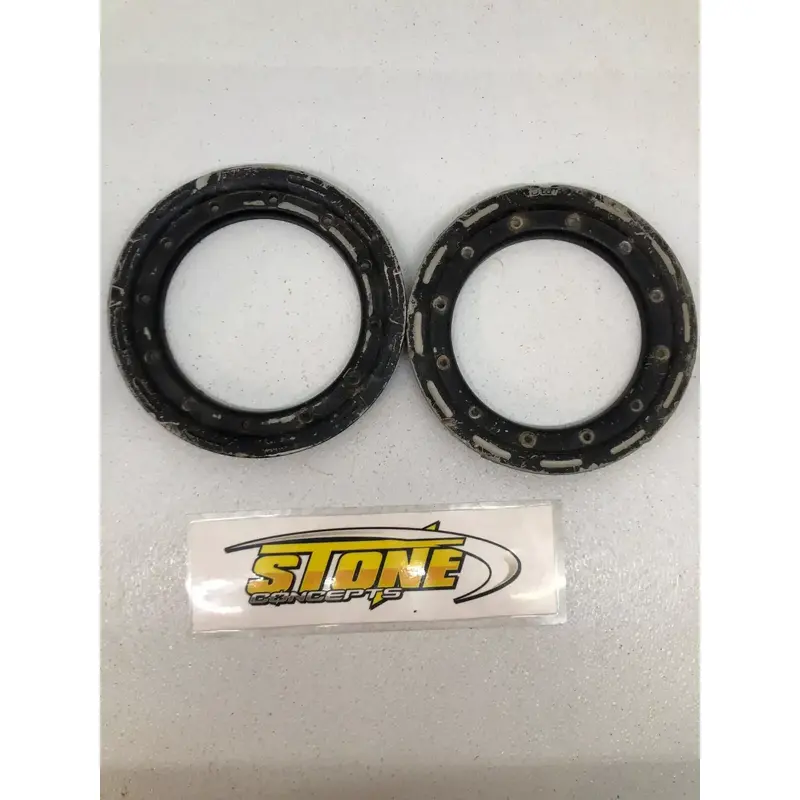 SET OF DOUGLAS 8" DWT BEADLOCK RING FRONT WHEEL 450R YFZ ALUMILITE RINGS B