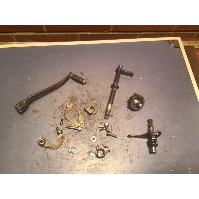 1991 Honda trx 250 X 2x4 Shifter Shift Shaft 250x shifter hardware pawls