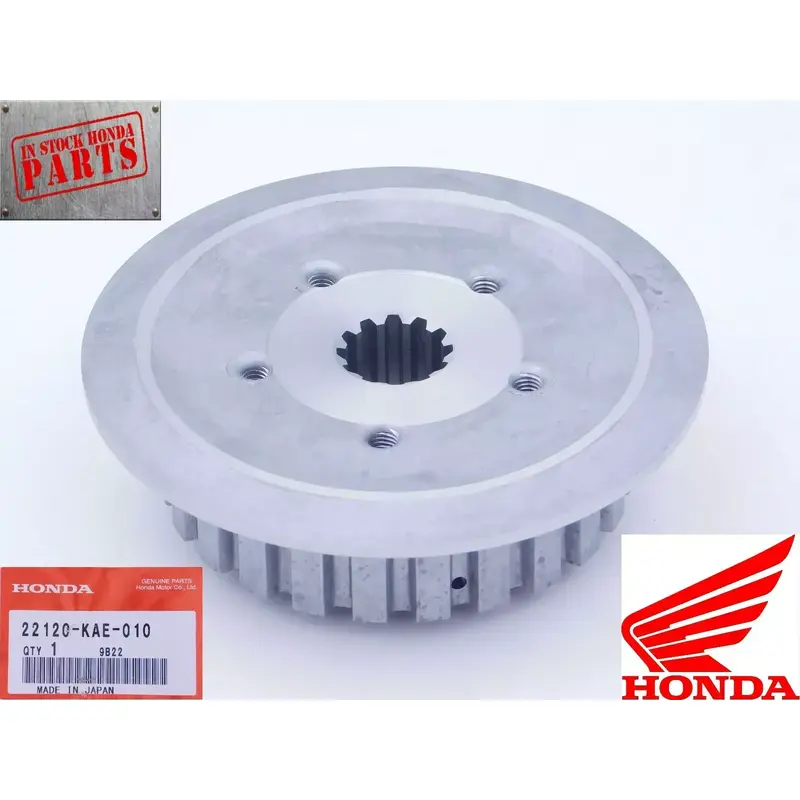 HONDA ENGINE CLUTCH BASKET CENTER HUB TRX250R ATC TRX 250R  1985-89 GENUINE OEM