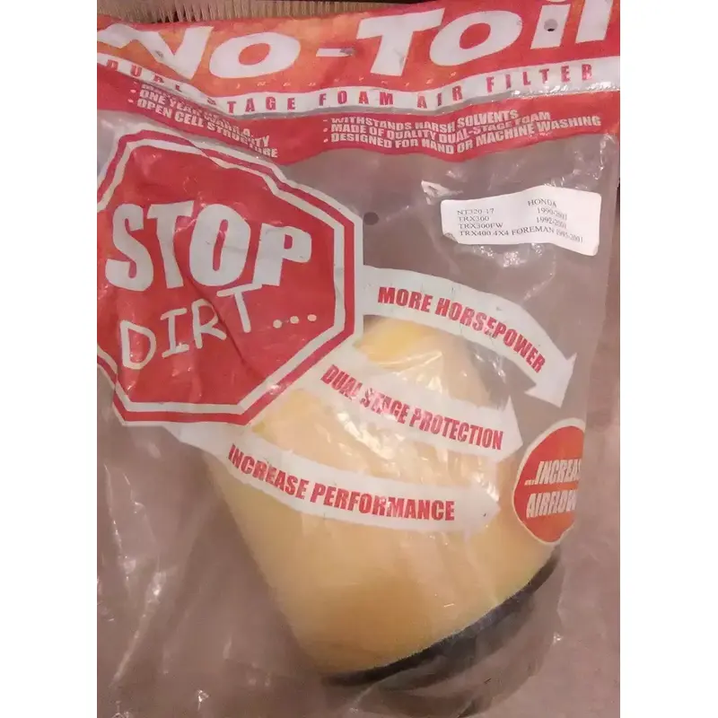 New No-Toil Foam Air Filter Fits Honda 1990-1998 TRX300 TRX 400 Foreman NT320-17