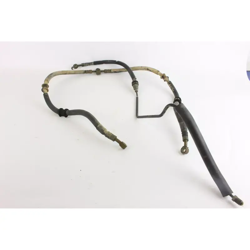 2004 Kawasaki Kfx400 Front Brake Caliper Hoses Lines c0376