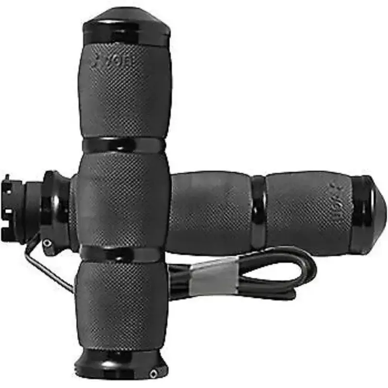 AVON GRIPS IN-S-AIR-90A-H Black Air Cushion Heated Grips for Indian
