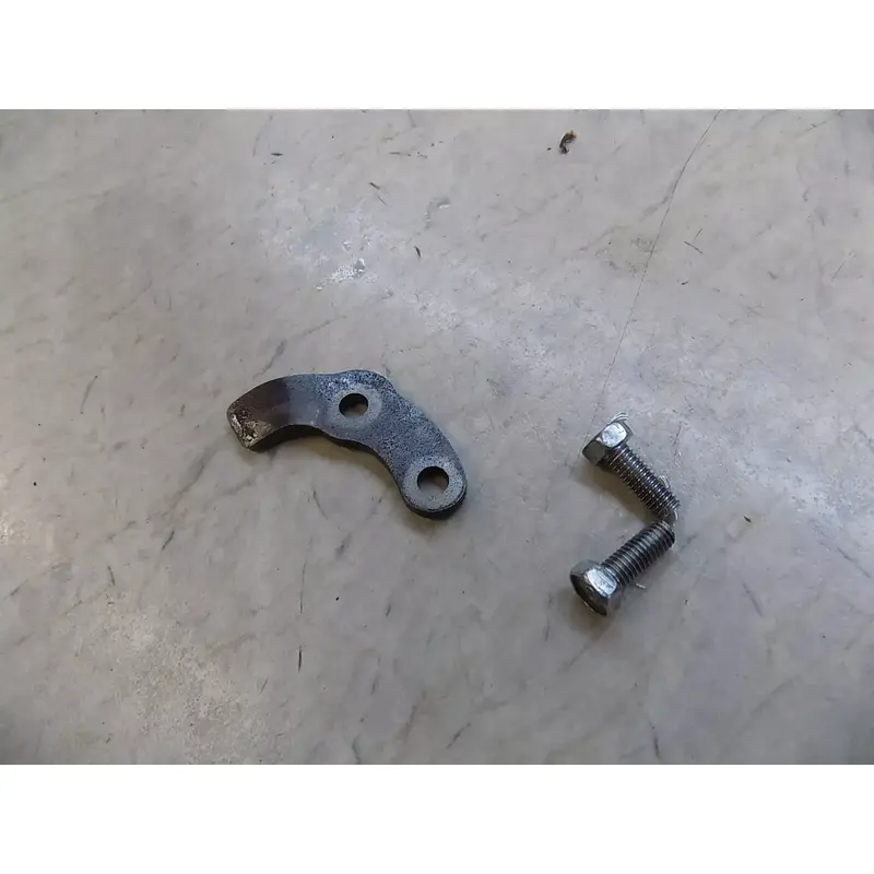 Honda ATC250R Kickstarter Stopper Piece w/ Bolts ATC 250R R #8