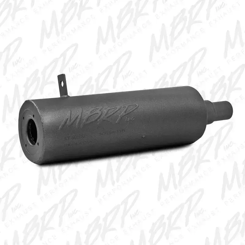 MBRP Slip-on Sport Muffler Exhaust Polaris Sportsman & Hawkeye 400HO 2011-2014