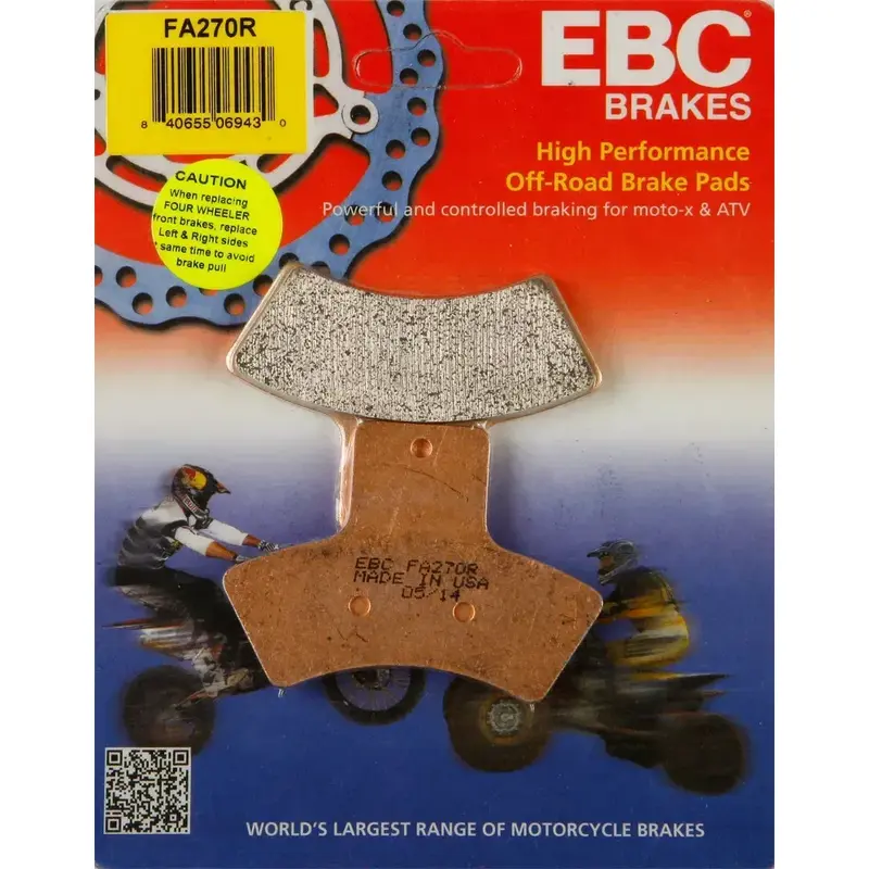 EBC R Series Long Life Sintered Brake Pads FA270R