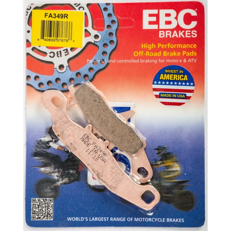 EBC R Series Long Life Sintered Brake Pads FA349R