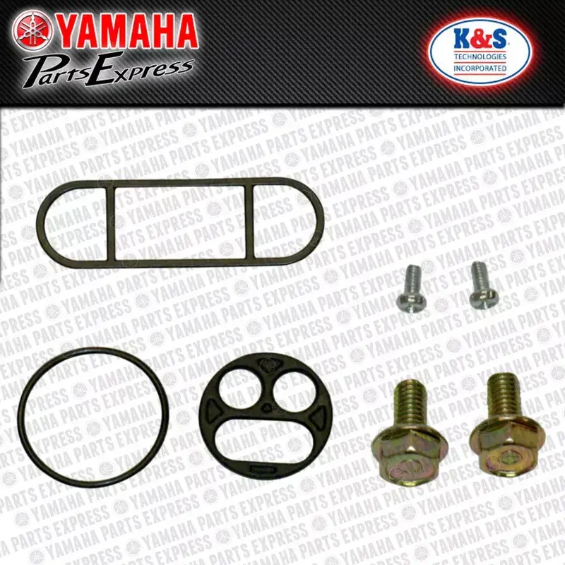 NEW YAMAHA BLASTER BANSHEE WARRIOR K&S FUEL PETCOCK REPAIR REBUILD KIT 0705-0110